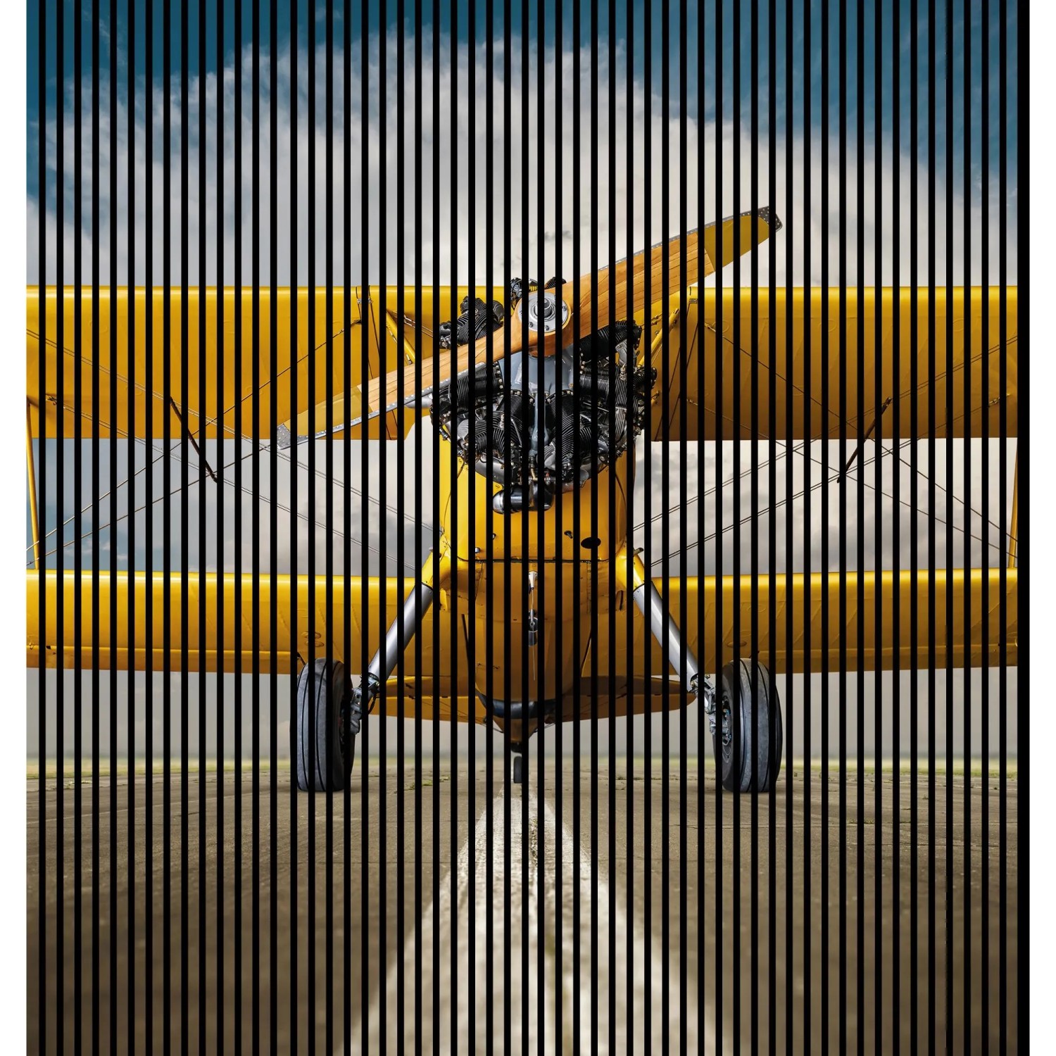 FN Acustico Akustikplatte Flieger 3 PET u. MDF Foliert 2.253 x 19 x 2.400 mm