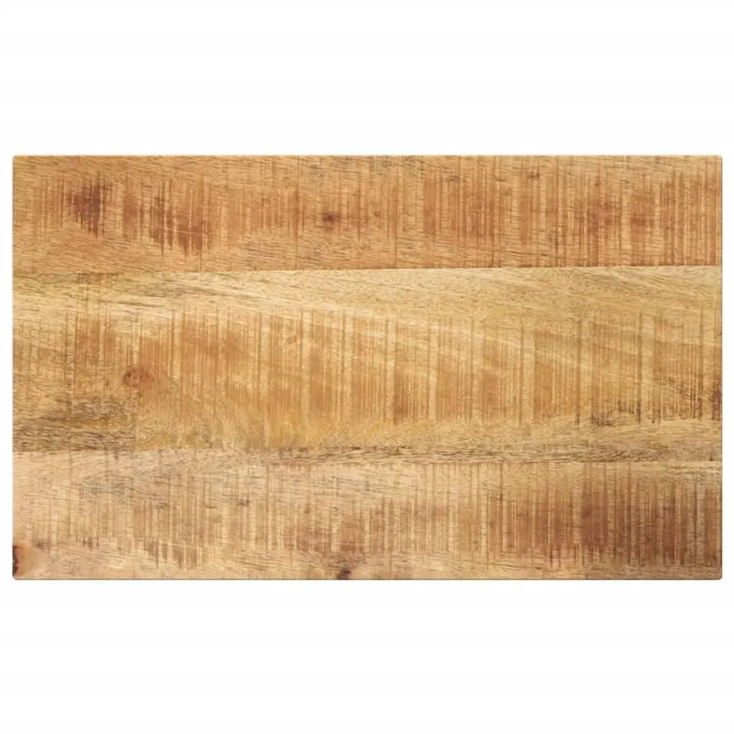 vidaXL Tischplatte 50x40x3,8 cm Rechteckig Raues Massivholz Mango 371380