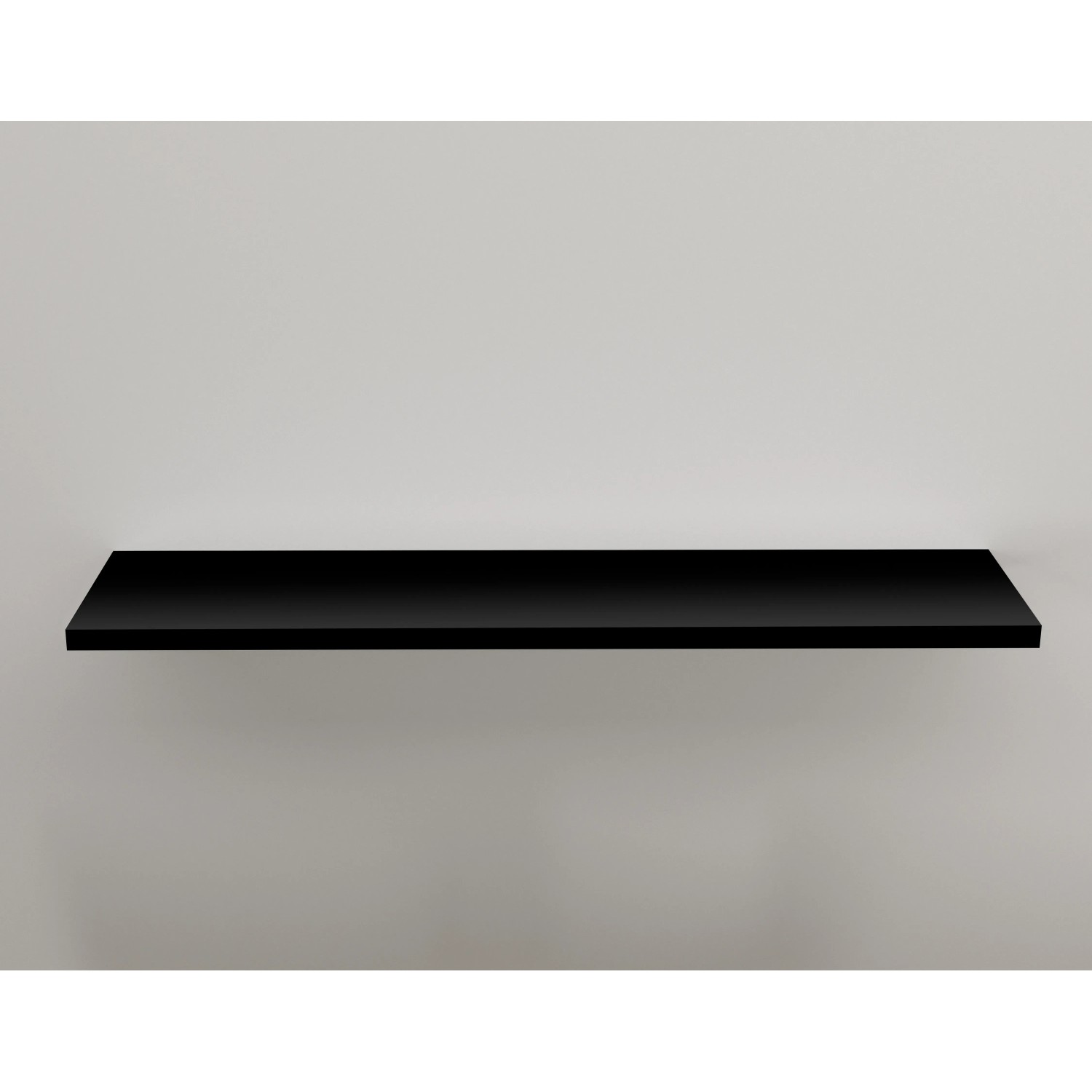 Regalboden aus Melaminbeschichteter Spanplatte 80 cm x 20 cm x 1,6 cm Schwarz kaufen bei OBI