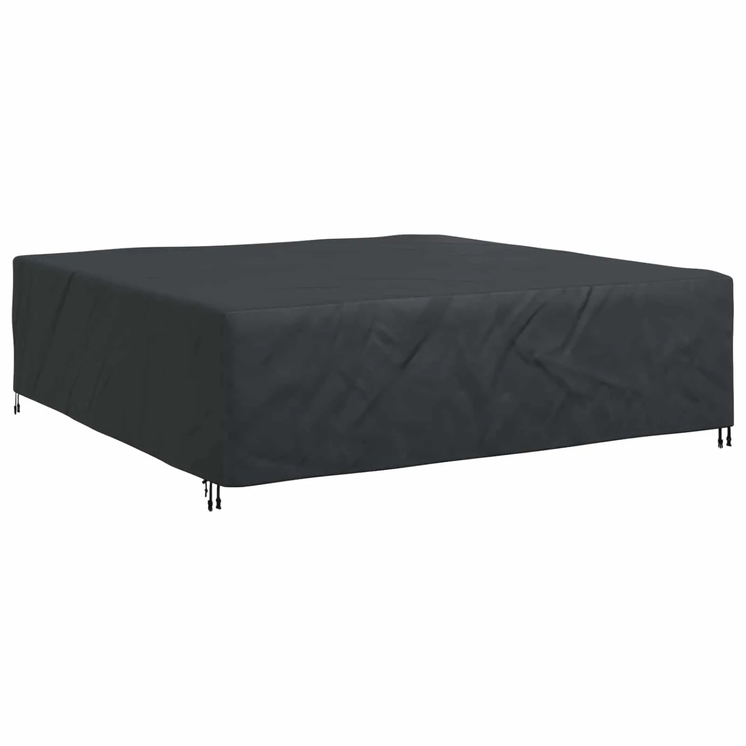 vidaXL Möbelbezug Uni Schwarz 275 x 275 x 70 cm 600D 4105839 günstig online kaufen