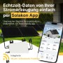 Solakon Balkonkraftwerk 1000W Solaranlage Steckerfertig Komplettset Photovoltaik Anlage 800W Kabellänge 5m_4