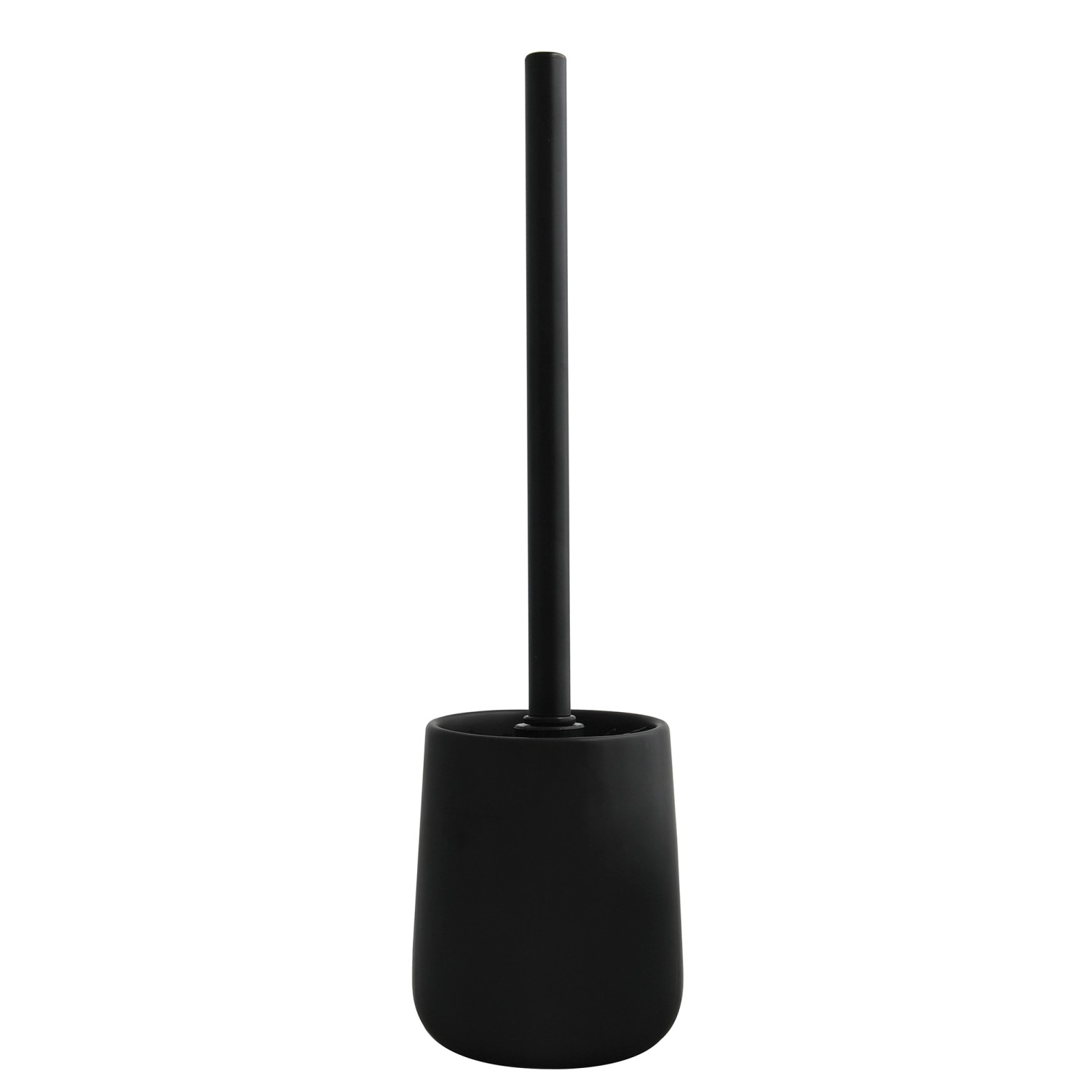 MSV WC-Bürste Maonie Ø 10,4 cm x 38,8 cm Schwarz Matt günstig online kaufen