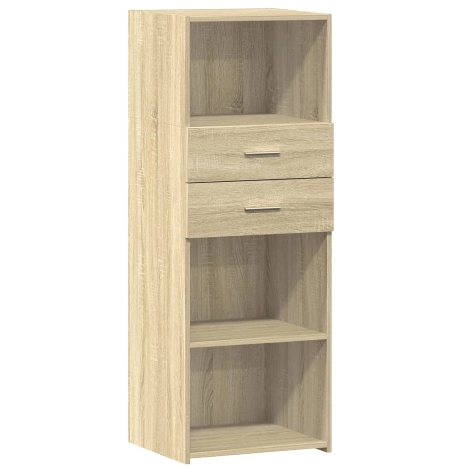 vidaXL Highboard Sonoma-Eiche 45x42,5x124 cm Holzwerkstoff 846168