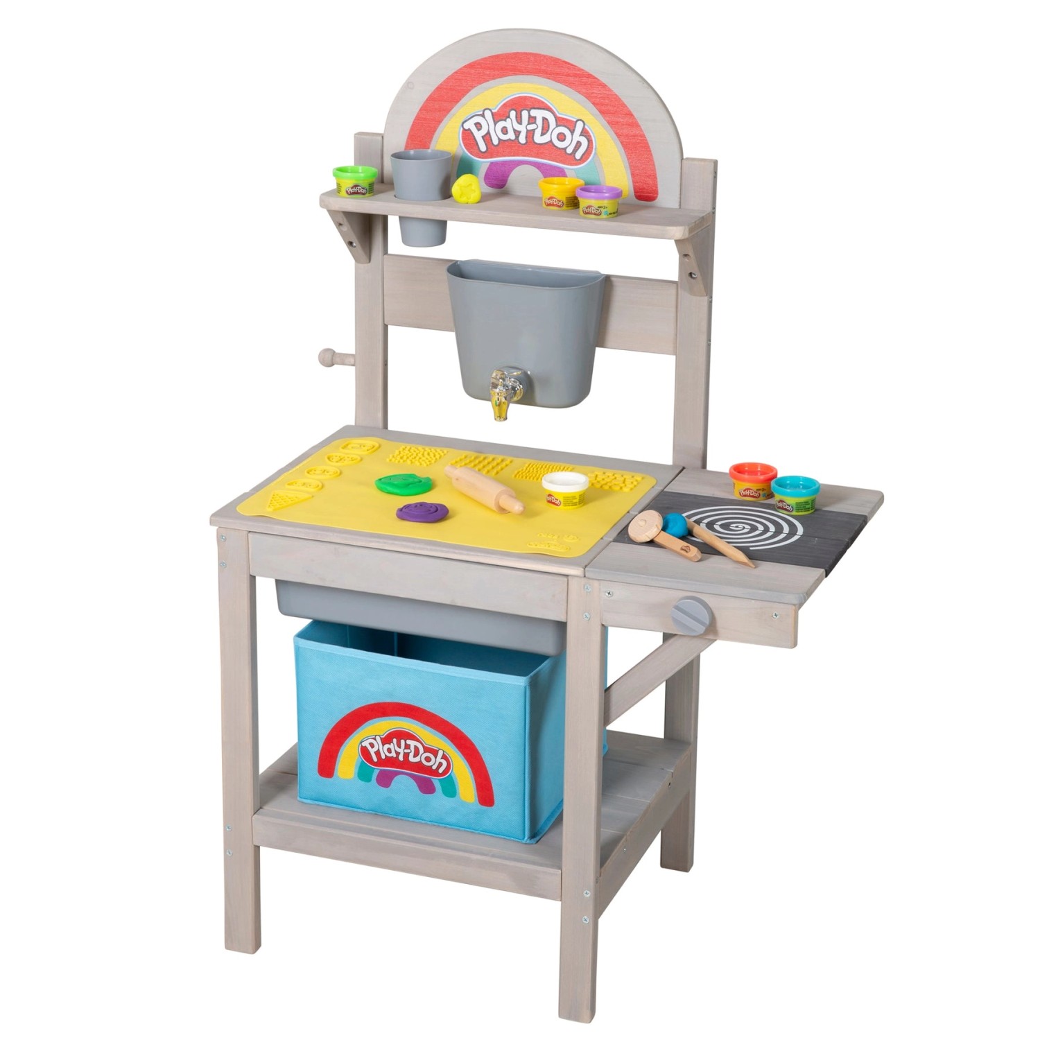 roba Matschküche roba x Play-Doh mit Spielmatte und Knetzubehör