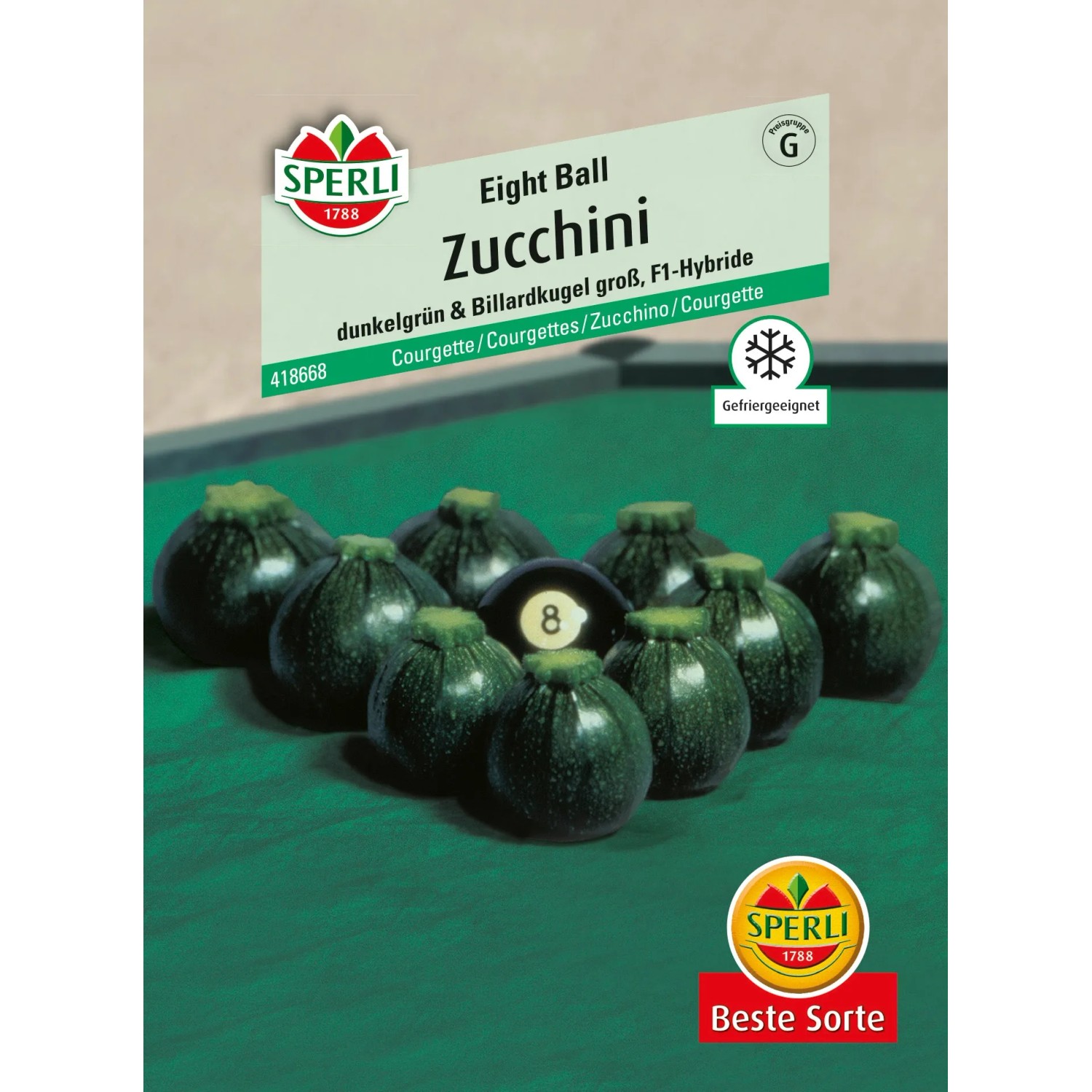 Sperli Zucchini "Eight Ball"