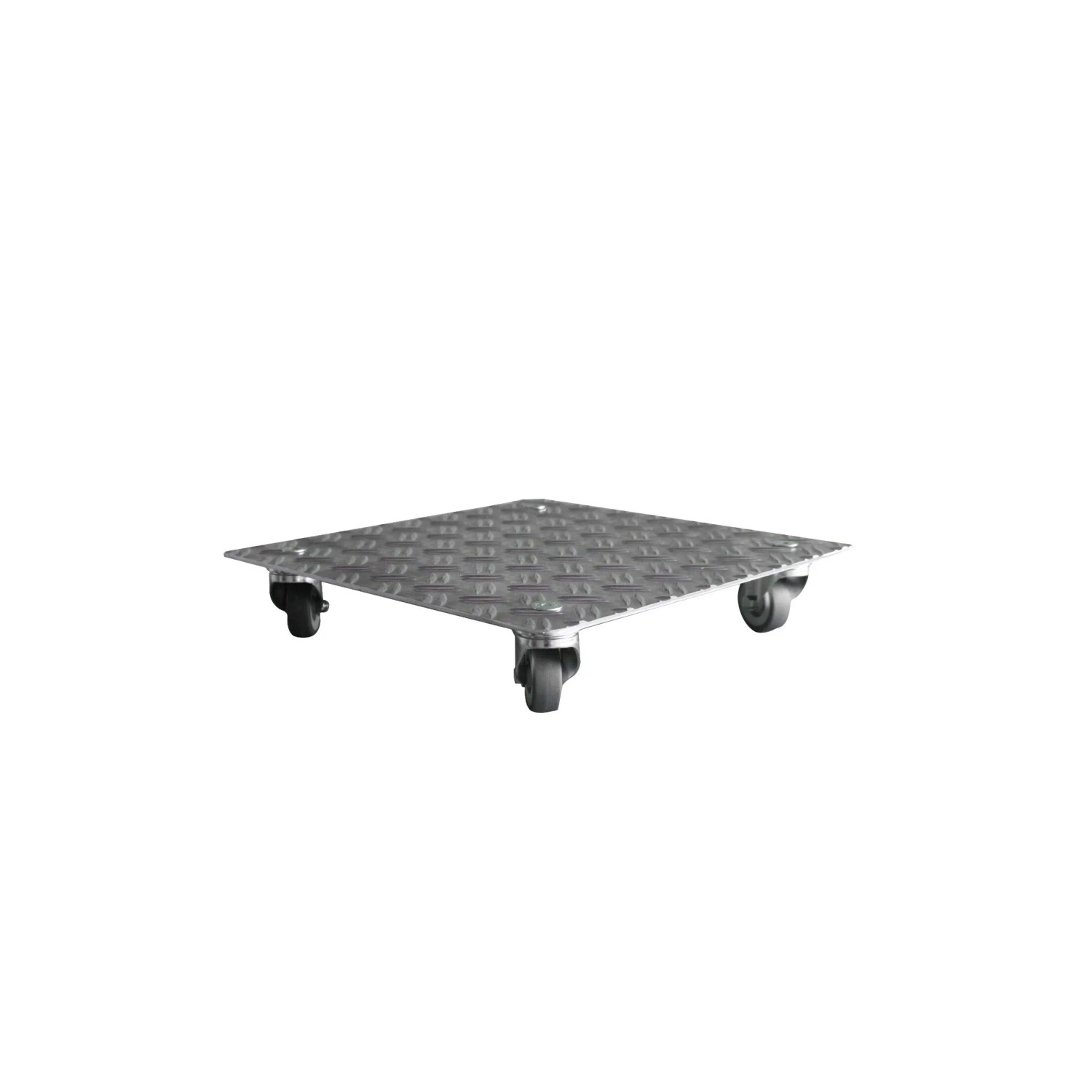Schlögel Blumenroller Untersetzer Pflanzenroller AluGrip-V200 bis 200kg Indoor Outdoor Alu-Riffelblech 2,5/4 350x350mm