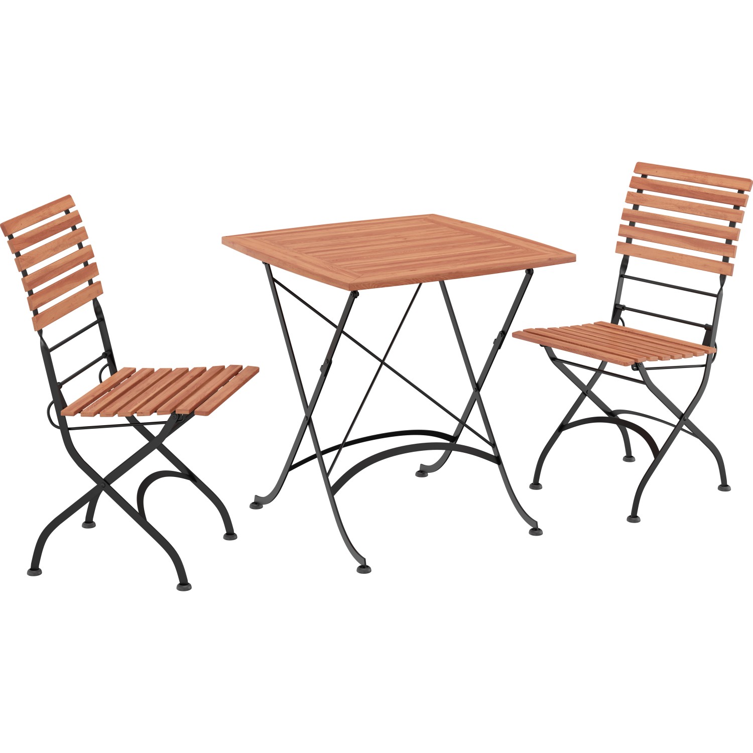 Balkon-Sitzgruppe Montgomery 3-tlg. FSC® Akazienholz Geölt