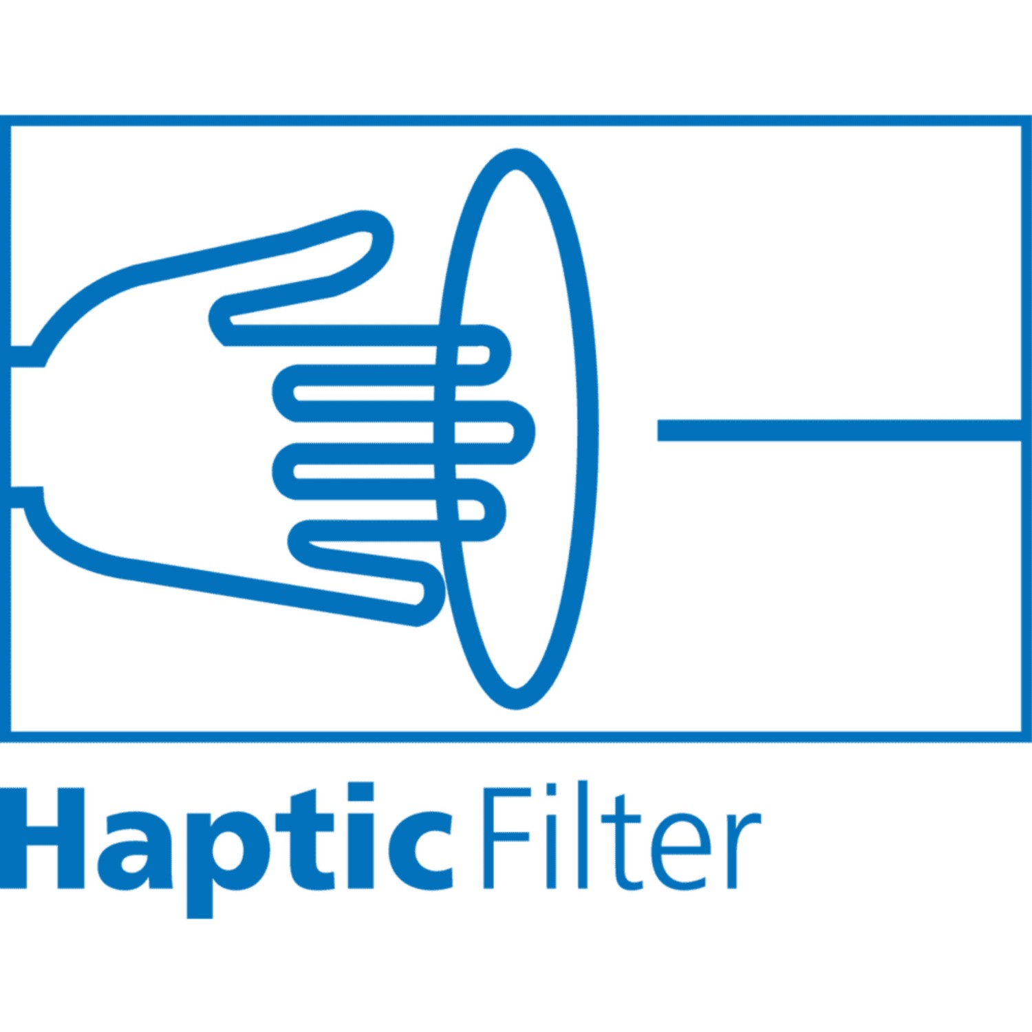Symbol für Haptic Filter für Pferd Trennscheiben, Zubehör für Winkelschleifer.