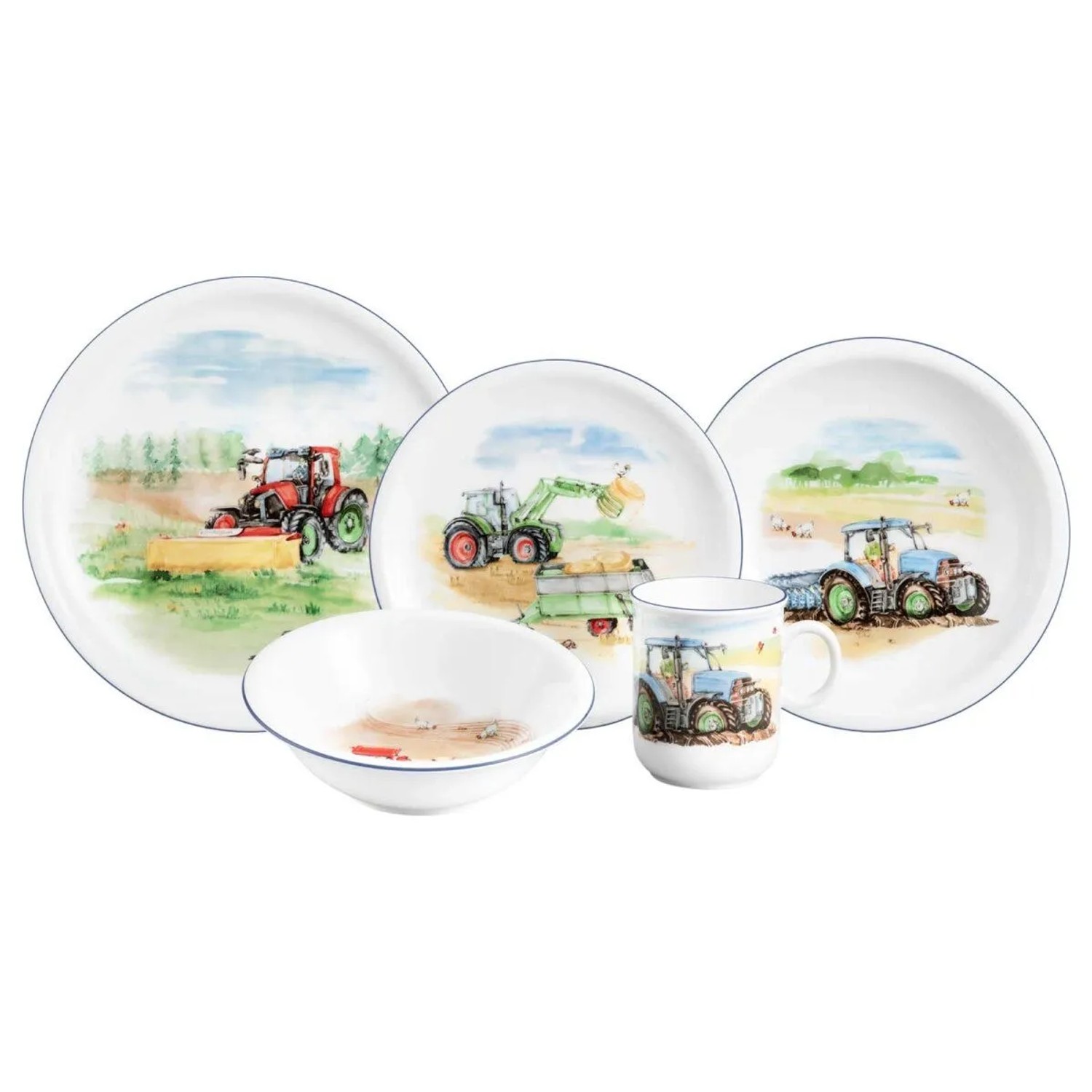 Seltmann Weiden Compact Kindergeschirr Set 5-teilig Mein Traktor