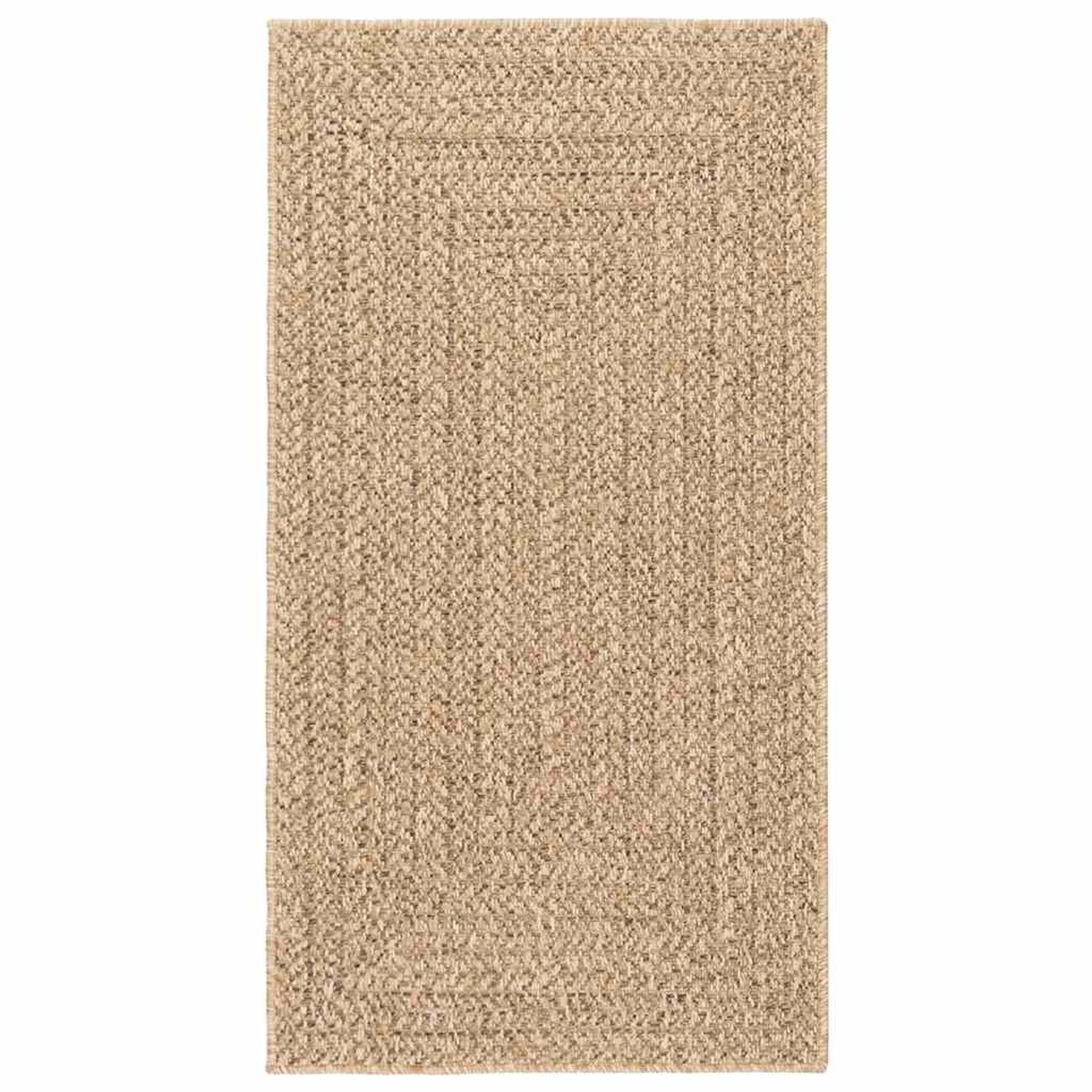 vidaXL Teppich Zizur Beige 80x150 Cm Juteoptik Indoor Und Outdoor 2232318 günstig online kaufen