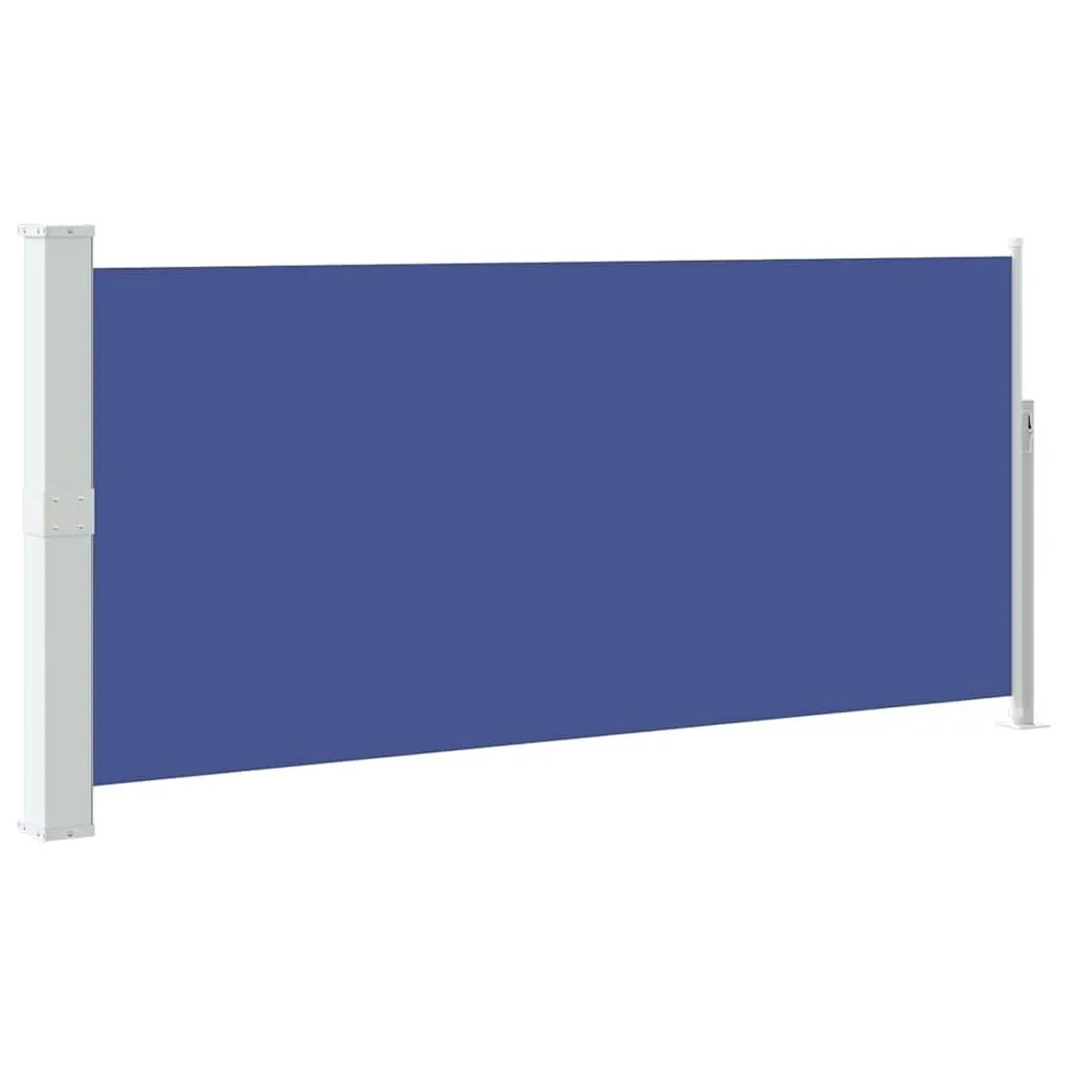 vidaXL Ausziehbare Seitenmarkise 140x300 cm Blau 45355