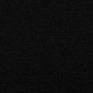 Detailaufnahme: Schwarzer Stoffbezug des vidaXL Clubsessels. Textur und Material des Relaxsessels sind gut erkennbar.