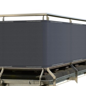 Sol Royal Balkon Sichtschutz PES SolVision PB2 Anthrazit 90x600cm