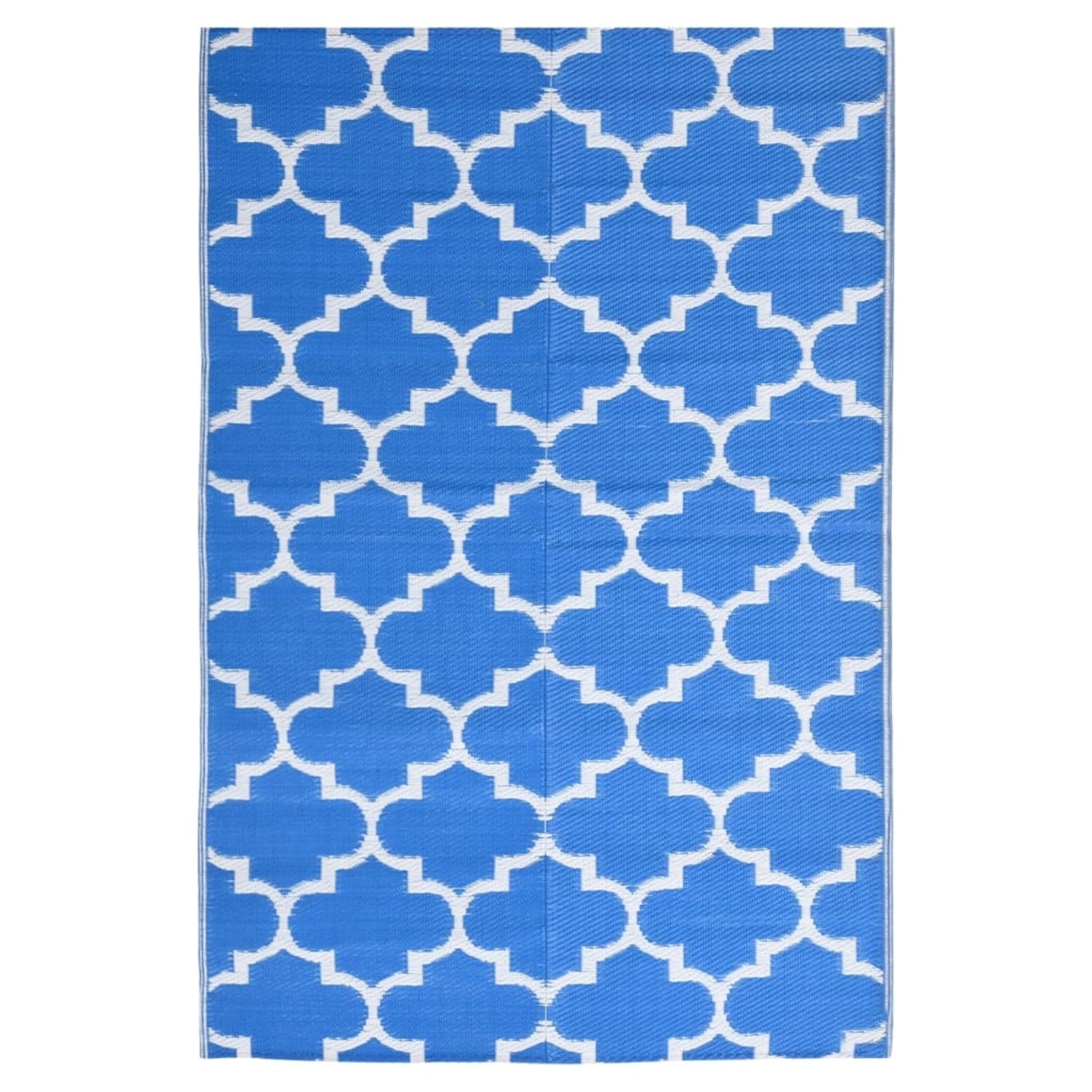 vidaXL Outdoorteppich Blau 190x290 Cm Pp 1085953 günstig online kaufen