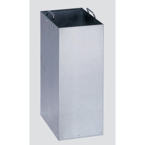 PROREGAL Inneneinsatz Für Abfallbehälter Und Wertstoffsammelsystem 40 Liter Verzinkt