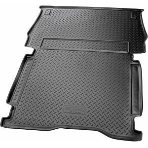Schwarze Gummi Kofferraumwanne für BERLINGO II/PARTNER II, Kastenwagen, Ladefläche, passgenau