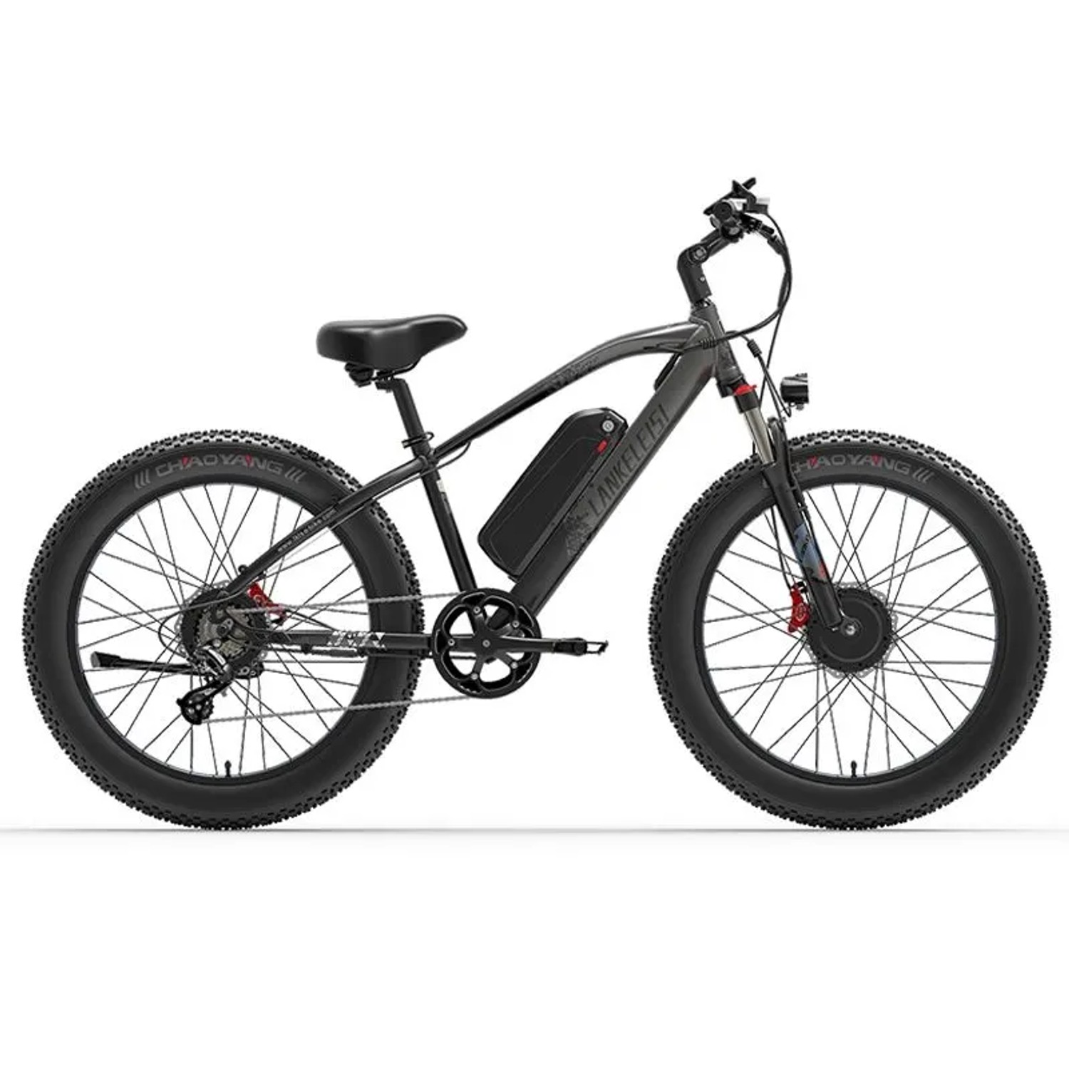 LANKELEISI MG740PLUS Elektrofahrrad 2000 W 26 Zoll 48 V 20 Ah Dual Motor Mountain E-Bike