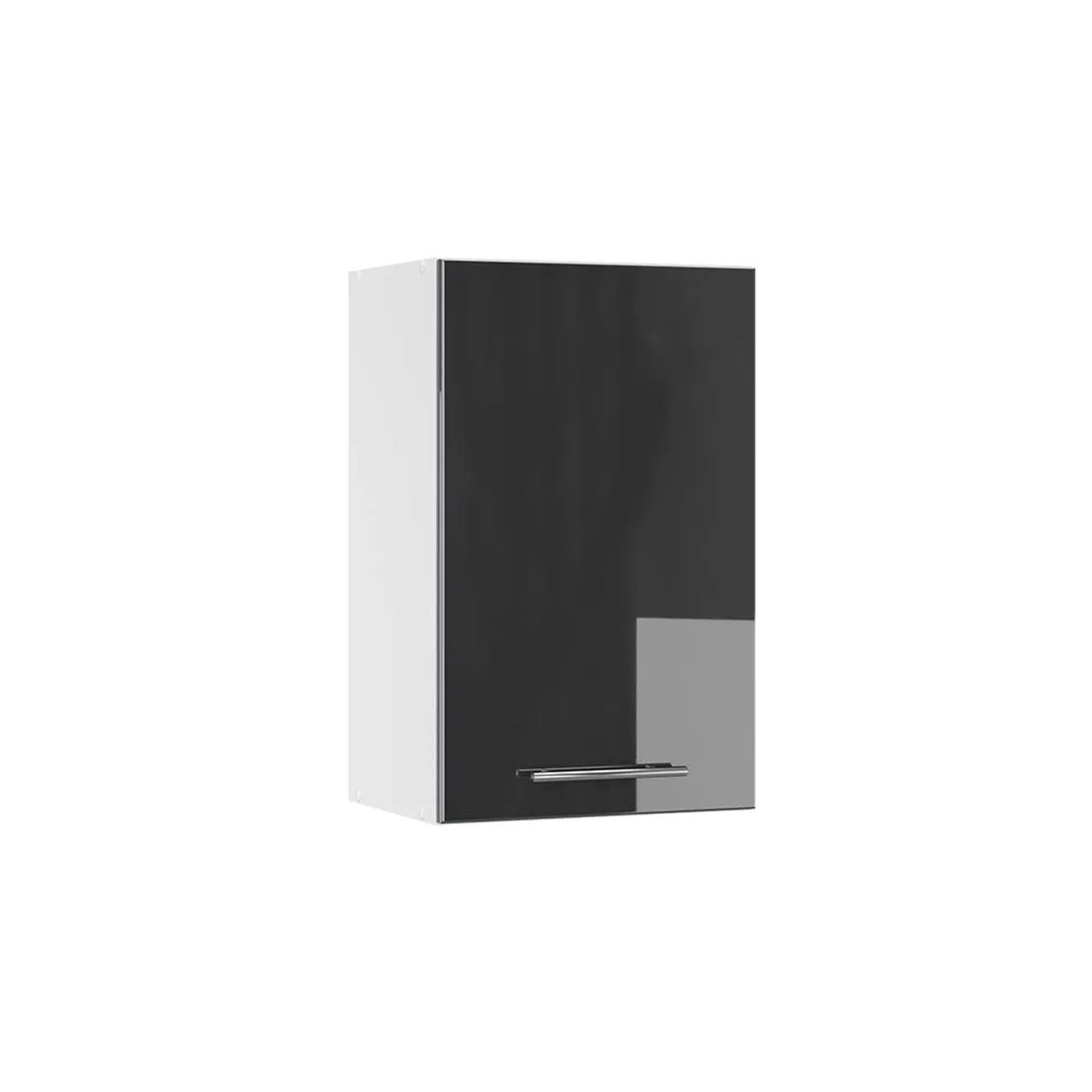 Vicco Badschrank Fame-Line Anthrazit Hochglanz 45 x 72