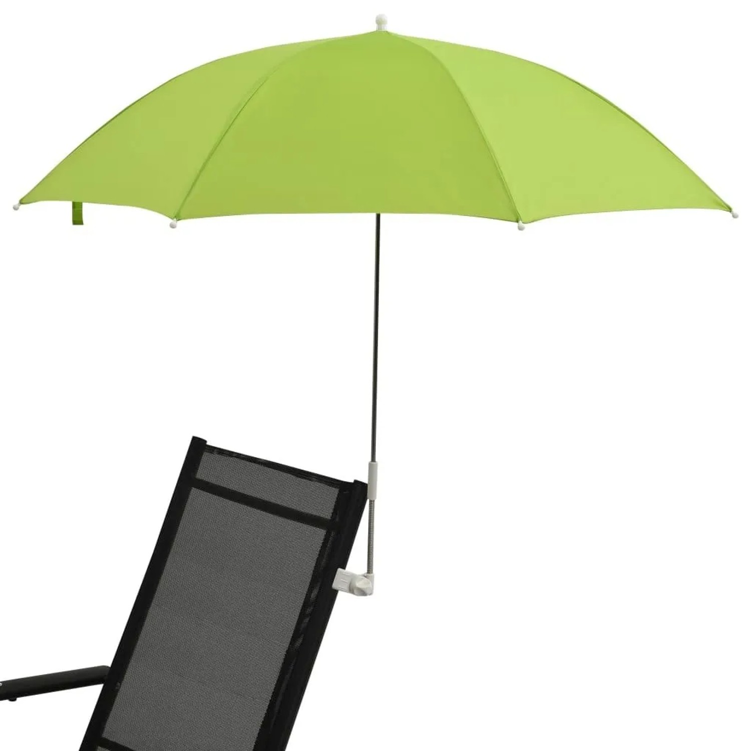 vidaXL Sonnenschirme für Campingstühle 2 Stk. Grün 105 cm 47935_4