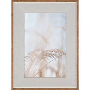 Holz-Bilderrahmen, Natur, 10x15 cm, FSC-zertifiziert, für Wandmontage.