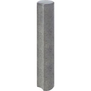 Graue Diephaus Verbundpalisade, 100 cm hoch, zur Beet- oder Wegeinfassung.