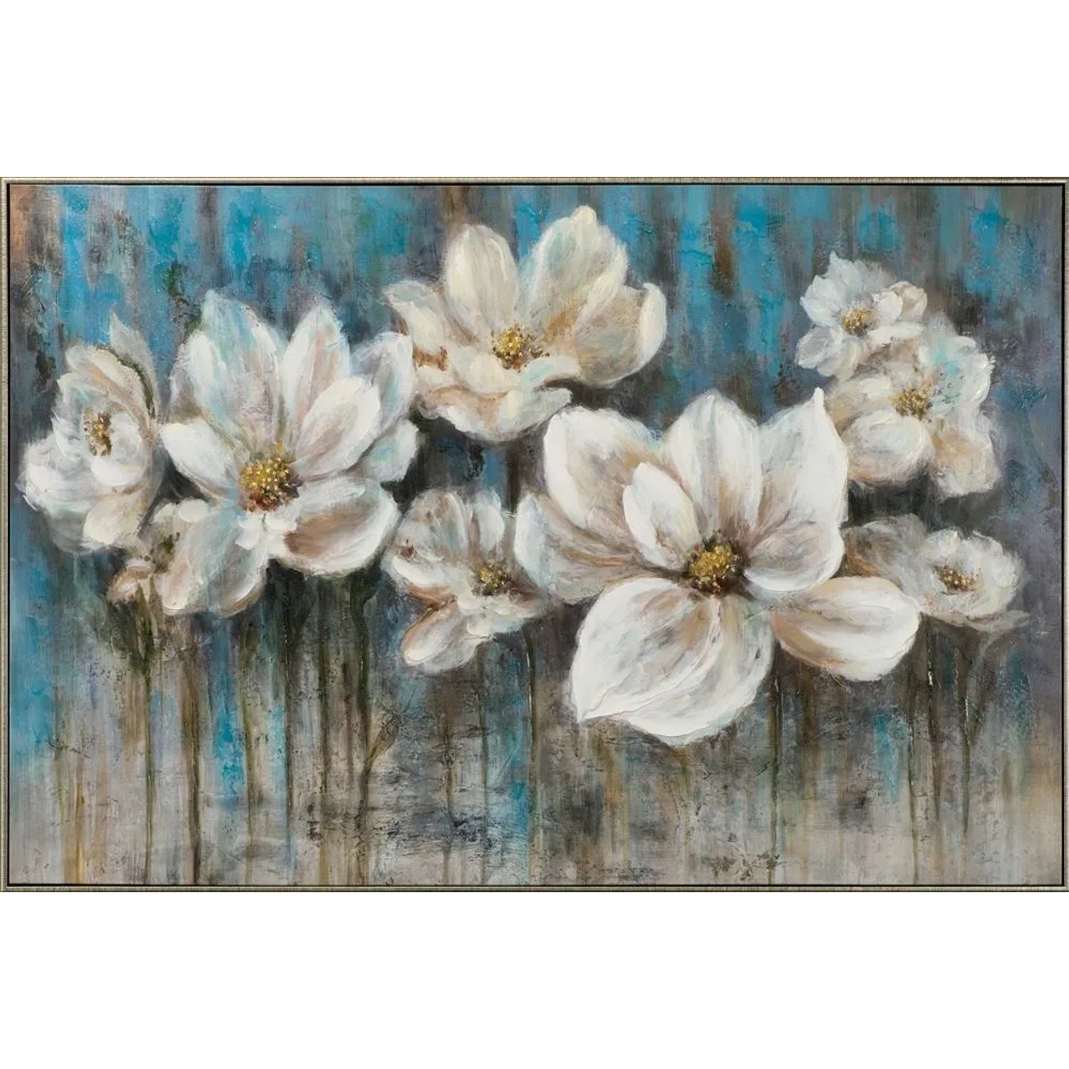 Art Universe Leinwandbild Orientalischer Mohn 80 x 120 cm