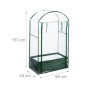 Relaxdays Balkongewächshaus Kunststoff Stahl Transparent Mit Pflanzsack 153 cm x 89 cm x 49 cm 2,2 kg_4