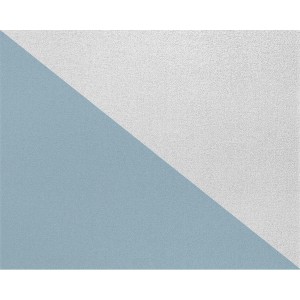 Struktur Vliestapete EDEM 80357BR60, weiß/blau, zum Überstreichen.