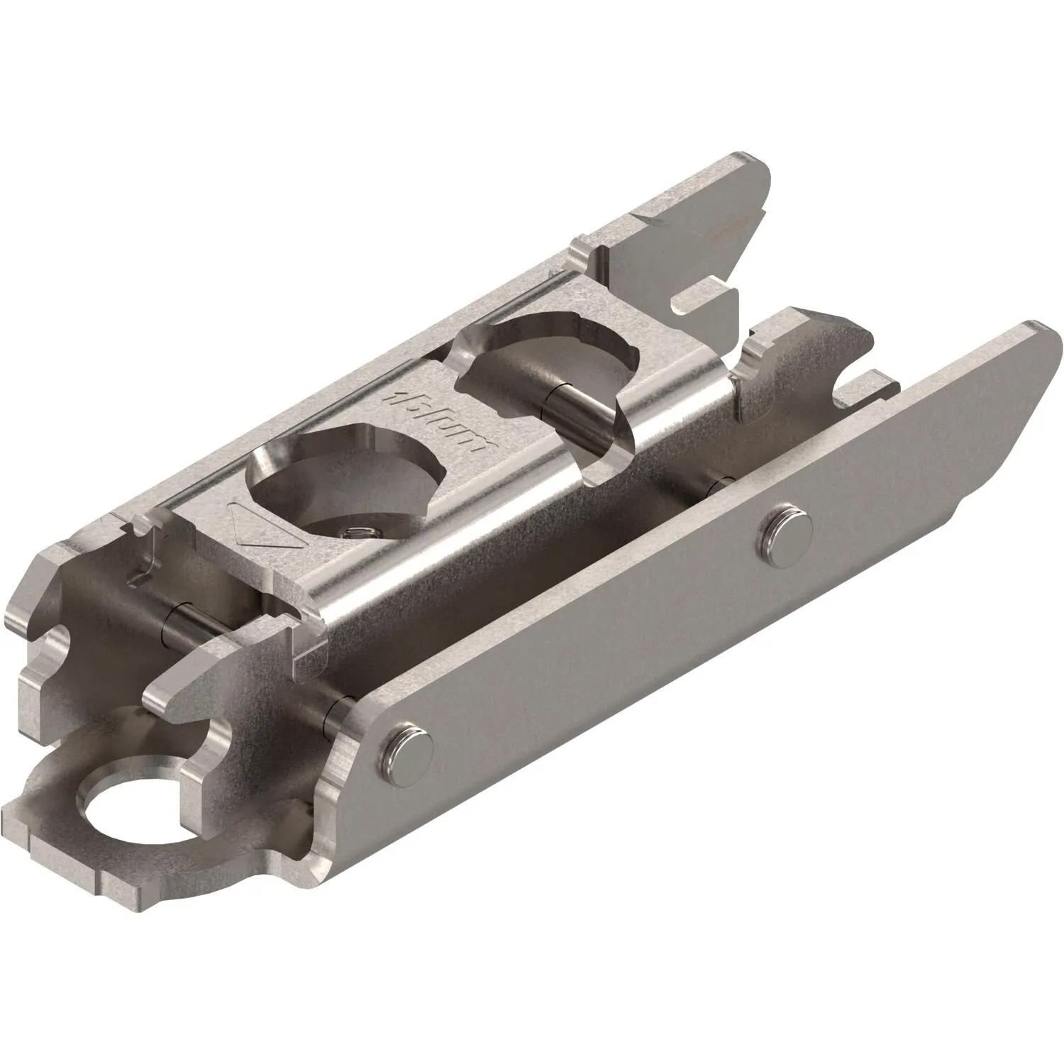 Blum Exzenter-Montageplatte Clip Gerade Stahl Schrauben Distanz 3 mm