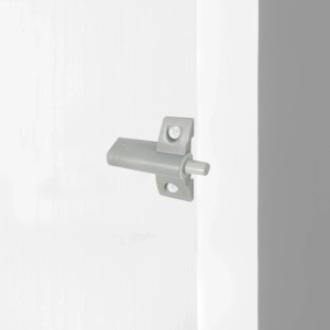 Emuca Kit von 10 Dämpfungskolben Minidamp 2 für Flügeltür mit Schliebautomatik Kunststoff Grau
