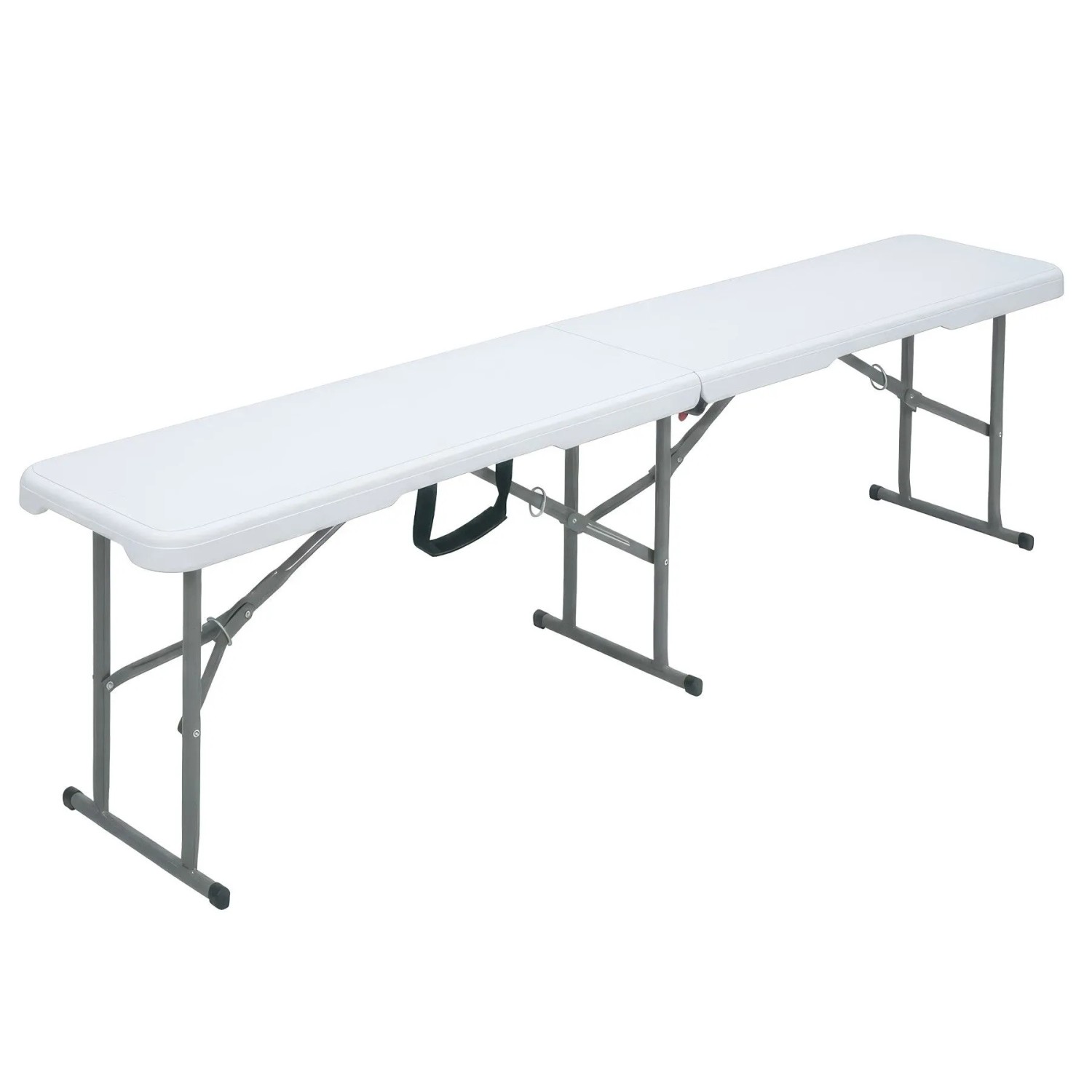 Floordirekt Gartenbank Chiba Klappbare Sitzbank 183 cm Wetterfest 320 kg Belastbar