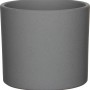 Mica Decorations Übertopf Era, Ø 19,5 cm, grau matt. Keramik-Blumentopf für Innenräume.