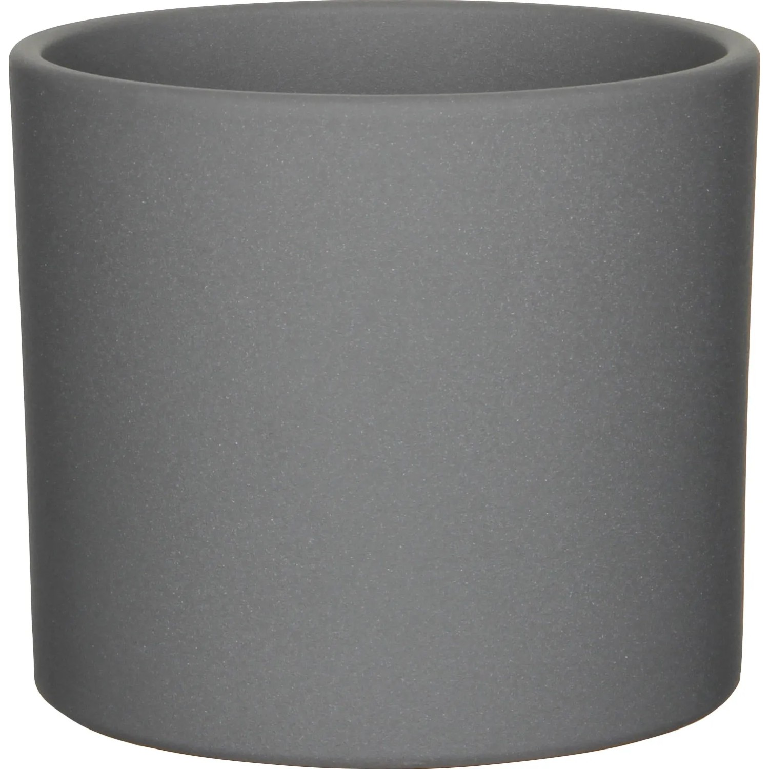 Mica Decorations Übertopf Era Ø 19,5 cm x 17,5 cm Grau matt
