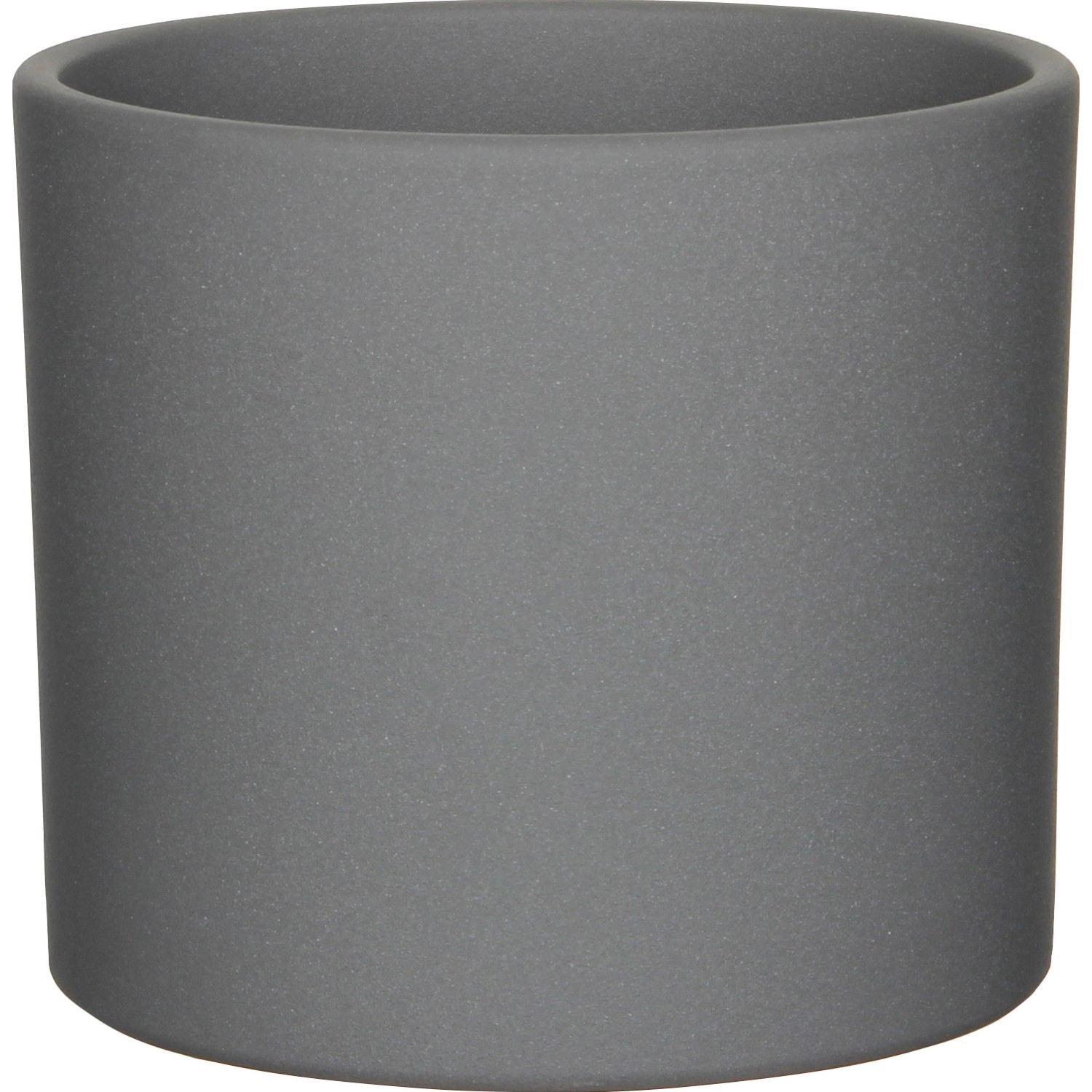 Mica Decorations Übertopf Era Ø 19,5 cm x 17,5 cm Grau matt