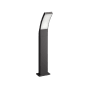 Moderne Philips LED Sockelleuchte Splay in Anthrazit, 60cm Höhe für den Außenbereich.