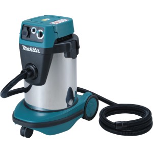 Makita VC3210LX1 Nass- & Trockensauger für Staubklasse L mit Edelstahlbehälter und Zubehör.