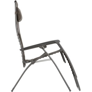 Lafuma Relaxsessel RSXA CLIP XL Batyline® Graphite, Multipositions-Gartenstuhl in Grau.