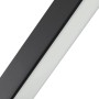 Detailaufnahme der schwarzen Lucande LED Stehlampe Ilian, modernes Design.