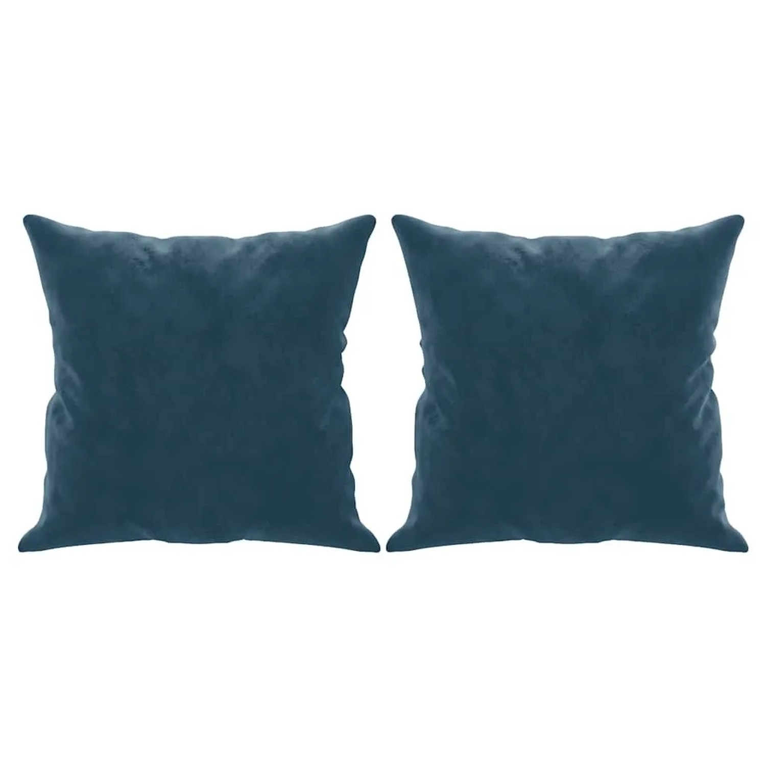 vidaXL Zierkissen 2 Stk Blau 40x40 cm Samt 349494