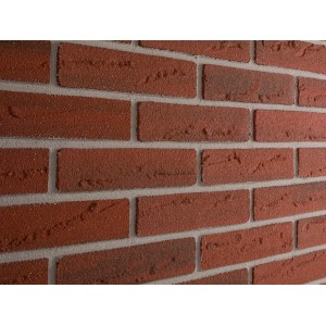 Elabrick Verblender Colorado, 5x21 cm, rotbraune Steinoptik für Innen & Außen.