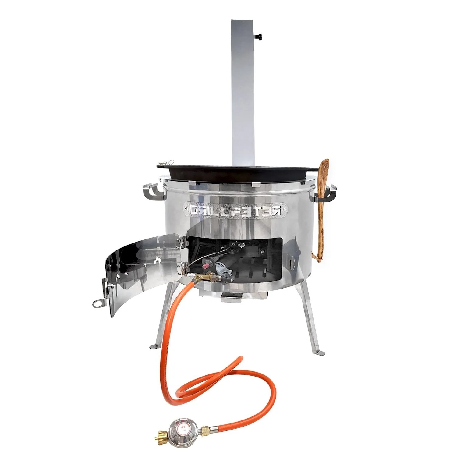Grillpeter Utschak Set MultiFlame mit Kazan 15L aus Gusseisen ohne Deckel günstig online kaufen