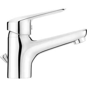 baliv Waschtischarmatur WT-390 in Chrom, Einhebelmischer für Waschbecken.