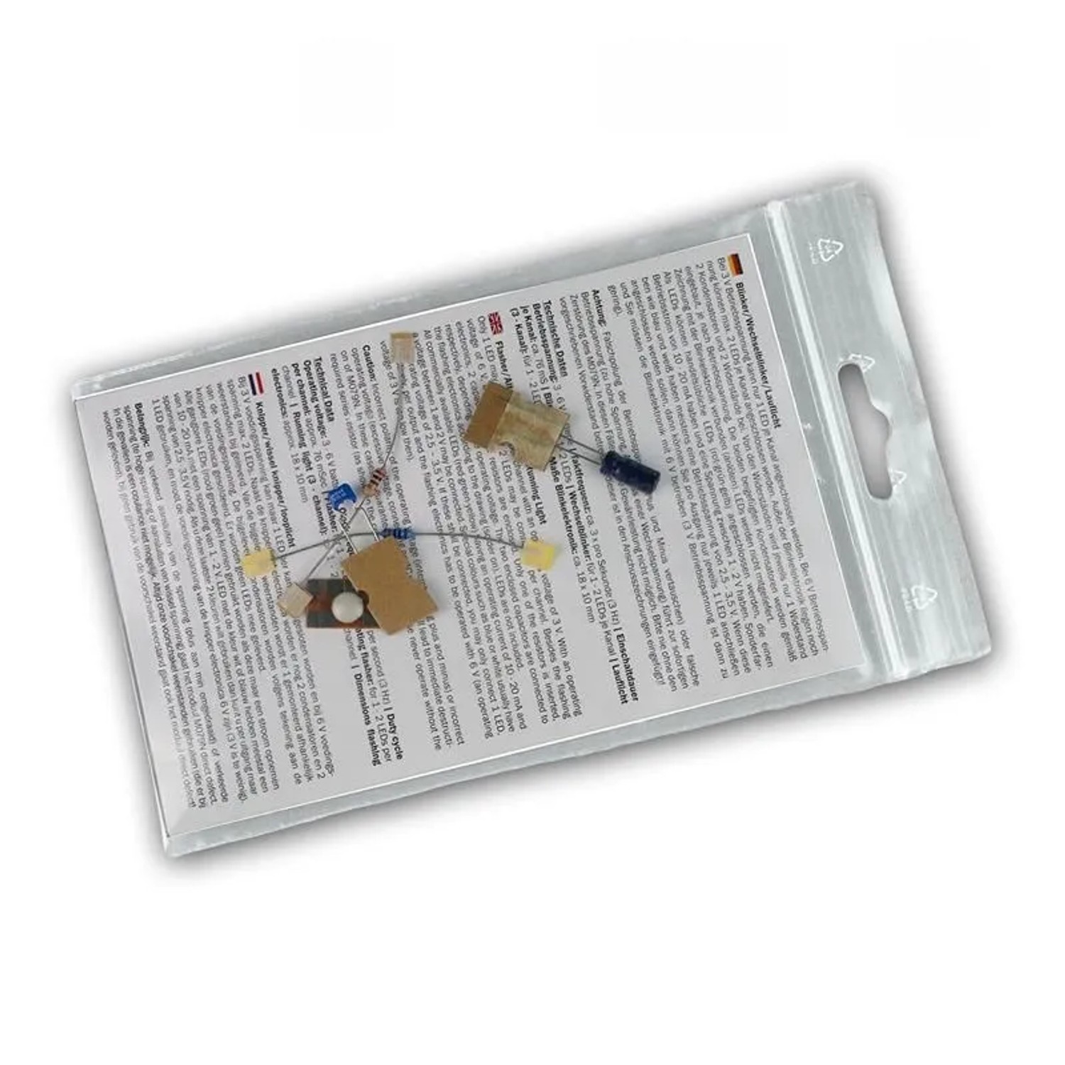 Kemo Blinker Wechselblinker Lauflicht Bausatz 1-6 LEDs