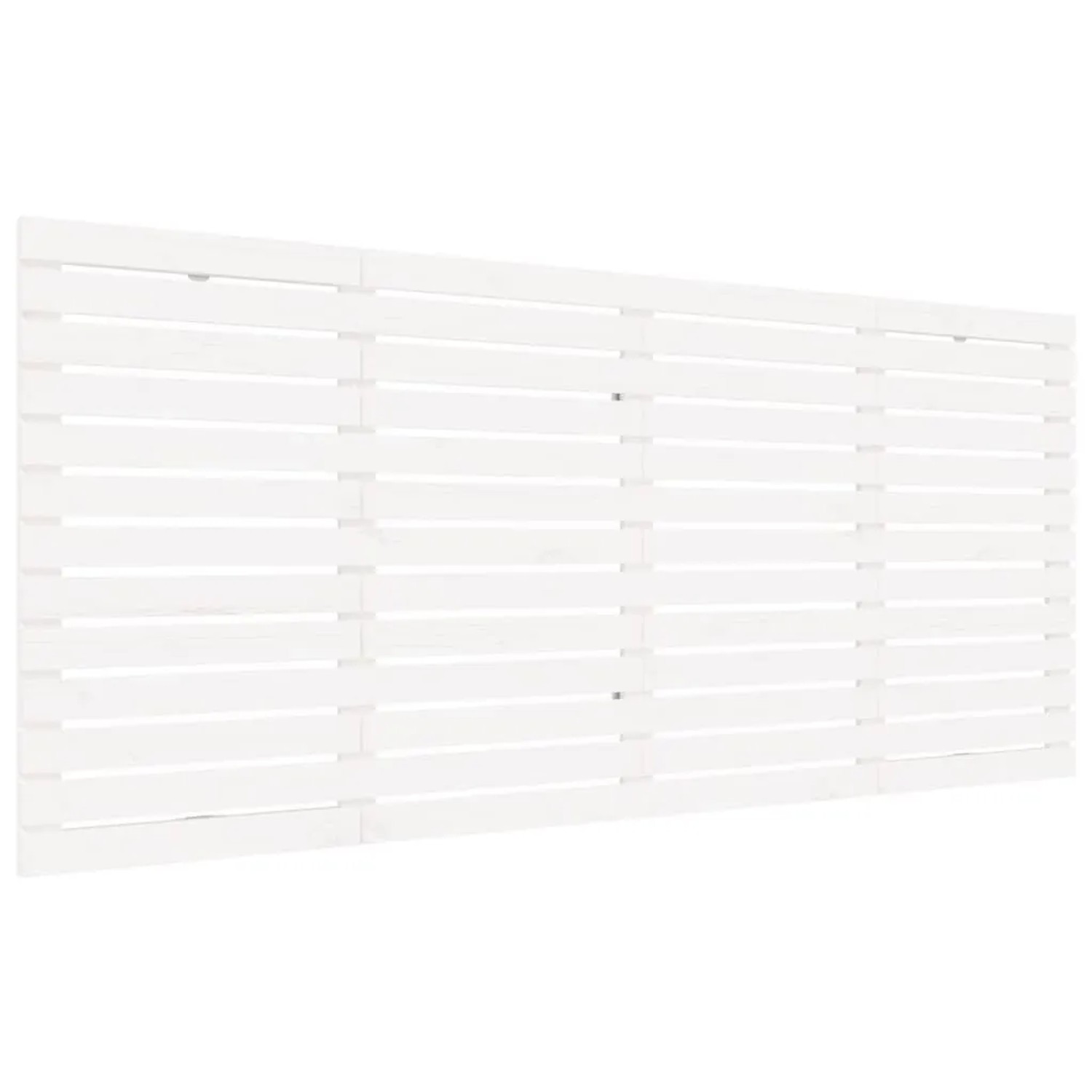 vidaXL Wand-Kopfteil Weiß 166x3x91,5 cm Massivholz Kiefer 824699