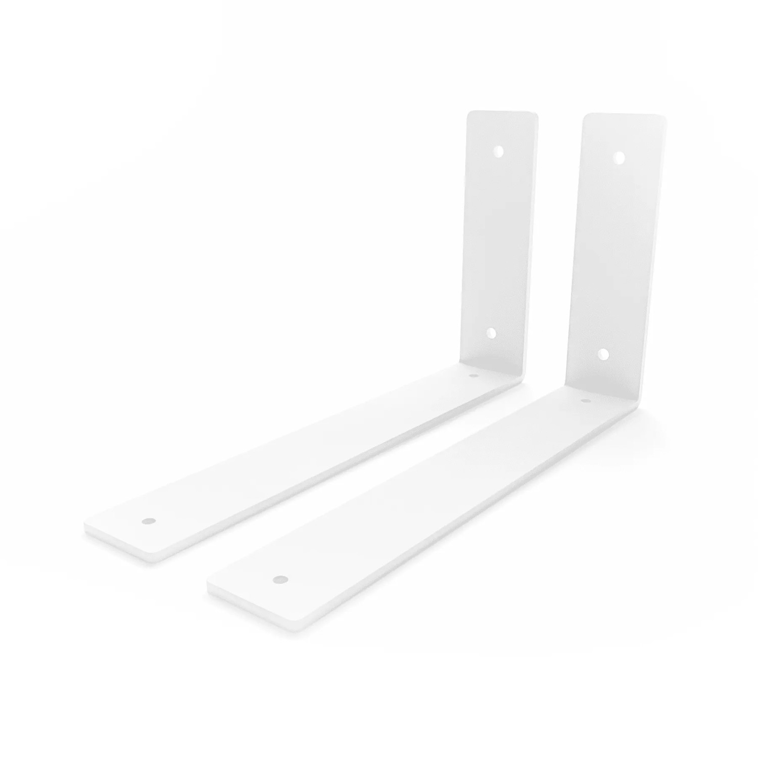 HEVVA Regalwinkel FREIBERG 25 cm Tief 2er Set Weiß günstig online kaufen