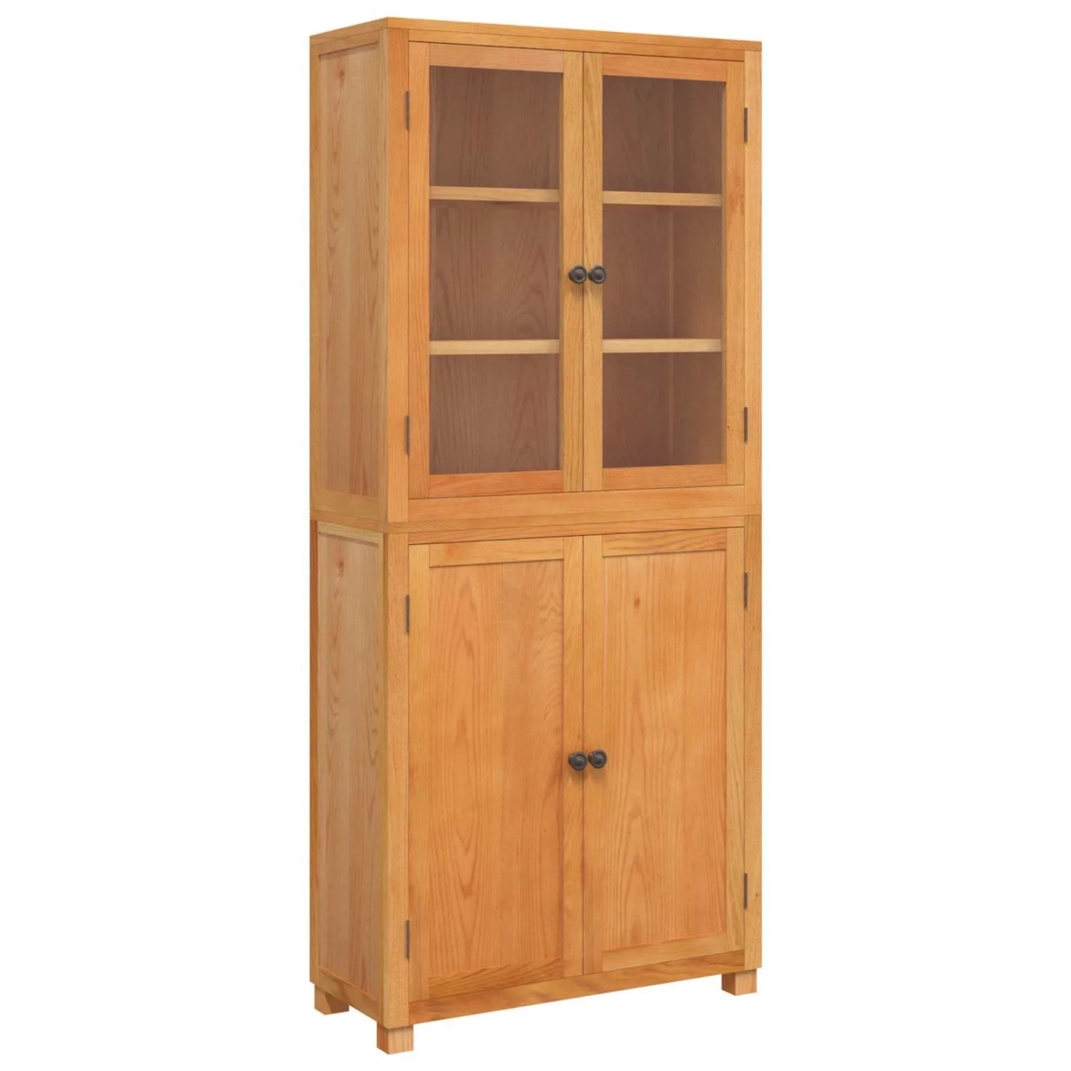 vidaXL Aufbewahrungsmöbel-Set 2 Stk Natur Engineered Wood und Eiche 3328623