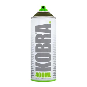 Kobra LP Buntlack Spray 400ml in Militär Grün Matt. Buntlack-Spray für DIY-Projekte.