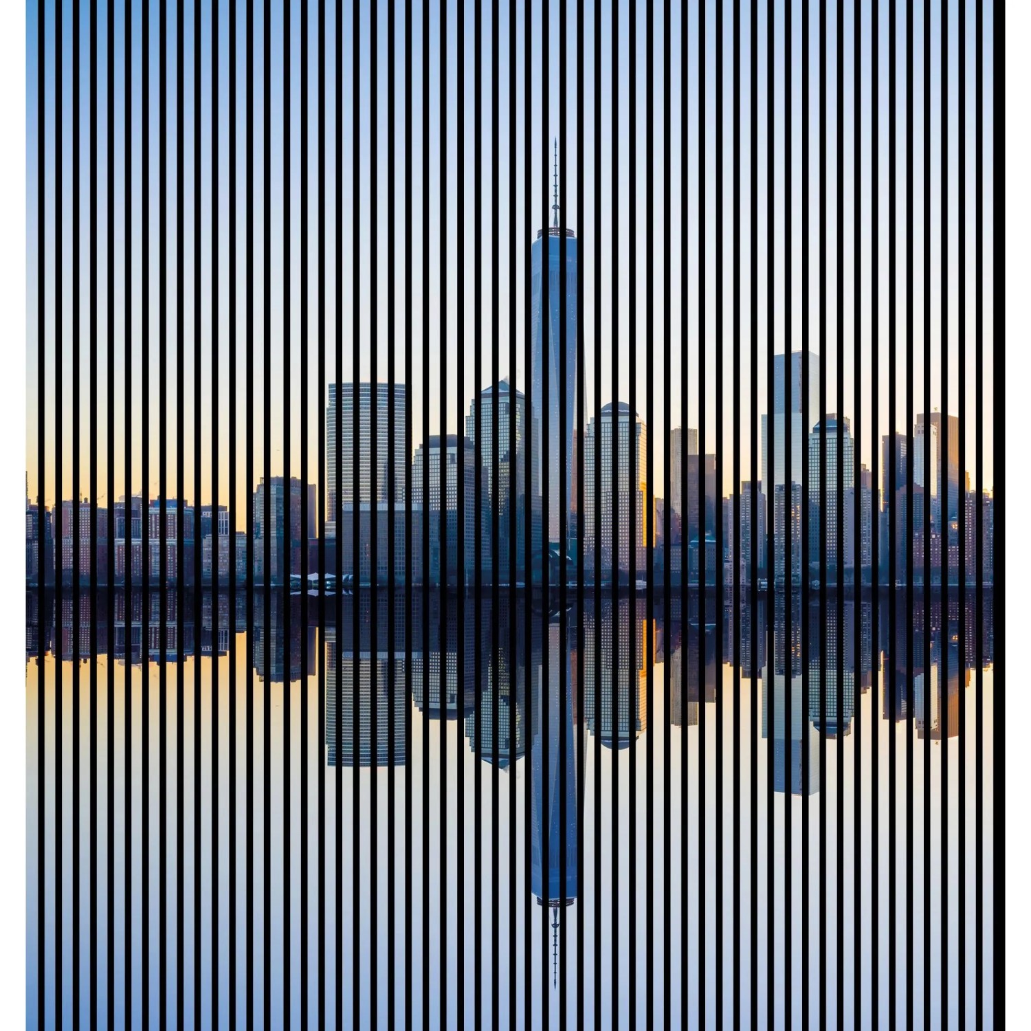 FN Acustico Akustikplatte New York 1 PET u. MDF Foliert 2.253 x 19 x 2.400 mm