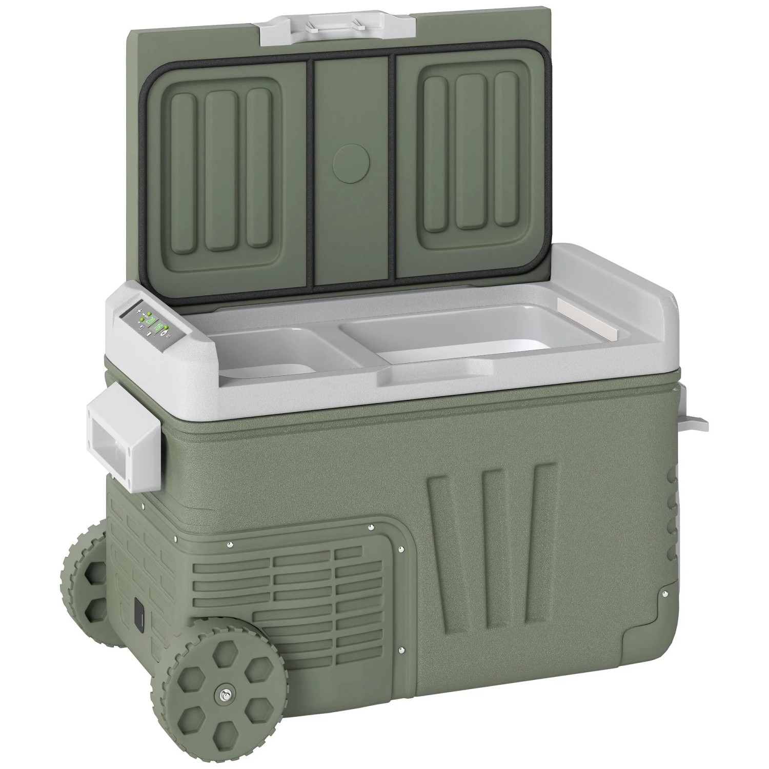 Outsunny Kühlbox Kunststoff 64,5L x 43,5B x 43,5H cm