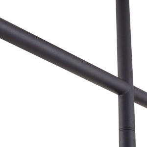 Lindby Deckenlampe Marilou Modern in Schwarz aus Metall 4-flammig GU10 Wohnzimmerleuchte
